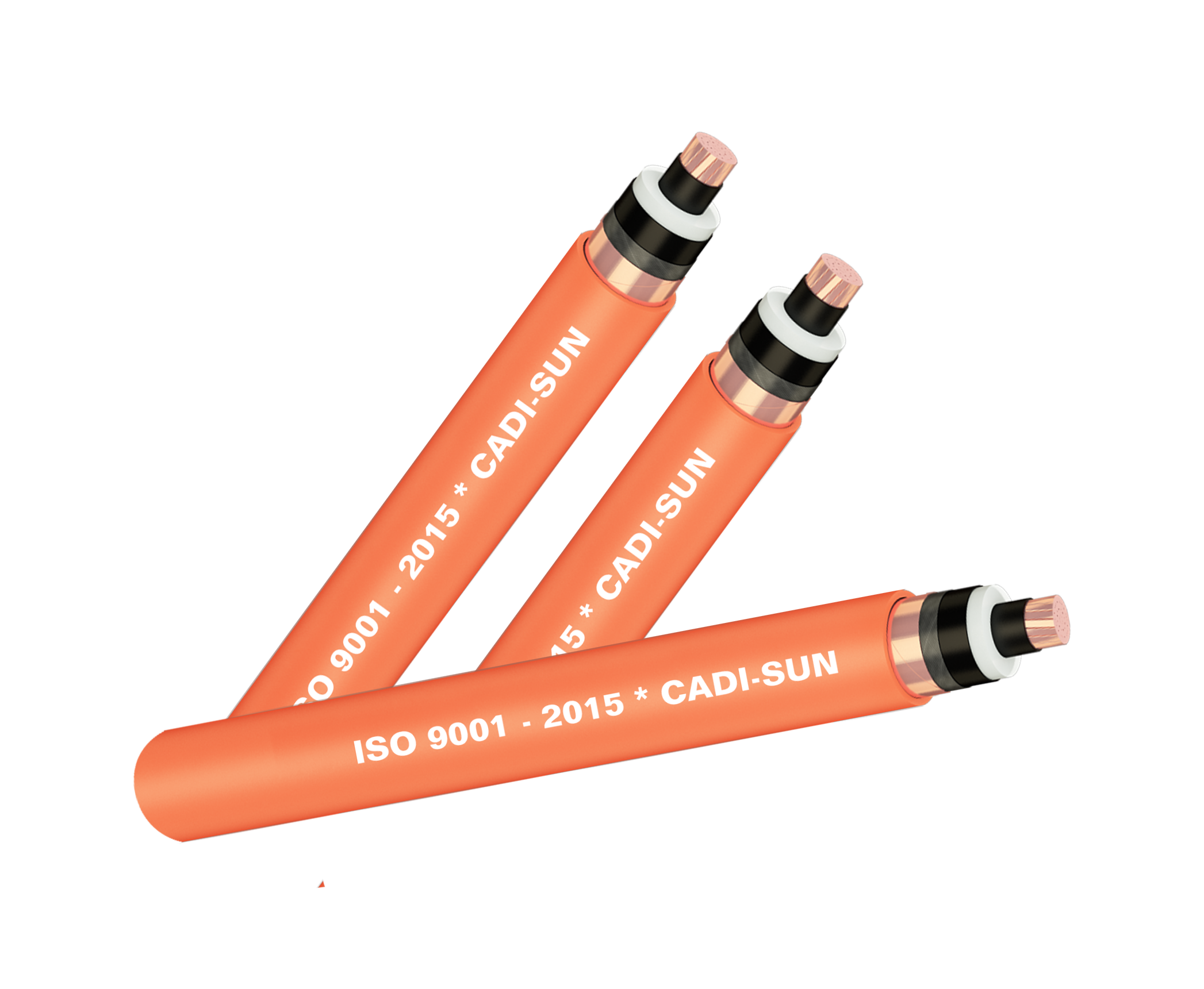 Cáp 1 lõi, màn chắn băng đồng, không giáp - CXV(AXV)/CTS-W 1x? - 12.7/22(24)kV hoặc 12/20(24) kV