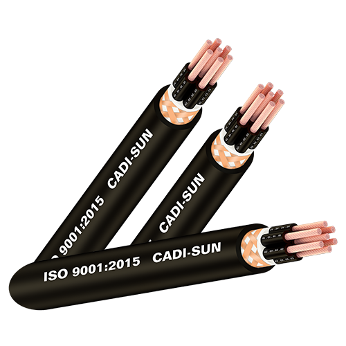 Cáp điều khiển có lưới chống nhiễu - DVV/SB